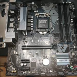 ASUS PRIME B365M-A Micro-ATX主機版 Socket  1151 支援8、9代CPU