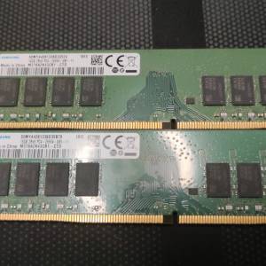 HP 廠機Desktop Ram Samsung  16GBx2 DDR4 2666 共32GB