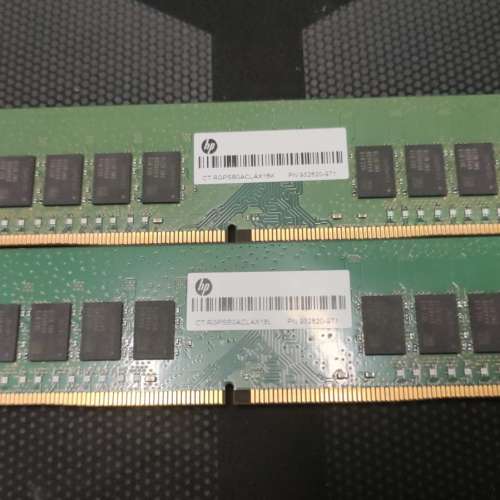 HP 廠機Desktop Ram Samsung  16GBx2 DDR4 2666 共32GB