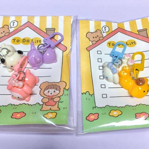 三麗鷗卡通鑰匙扣兩包