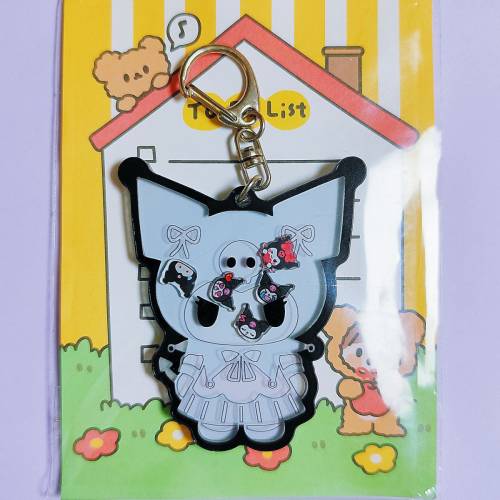 卡通搖搖樂鑰匙扣三個