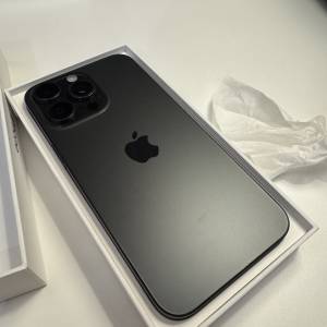 Apple蘋果 iPhone 15 Pro Max 512GB Black Titanium 行貨過保95%新