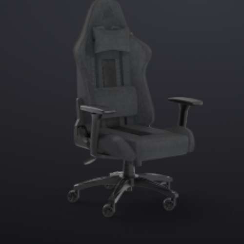 CORSAIR CO-GC-TC100-FABRIC TC100 RELAXED Gaming Chair BLACK / BLACK+GREY