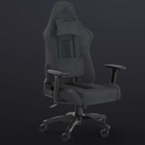 CORSAIR CO-GC-TC100-FABRIC TC100 RELAXED Gaming Chair BLACK / BLACK+GREY
