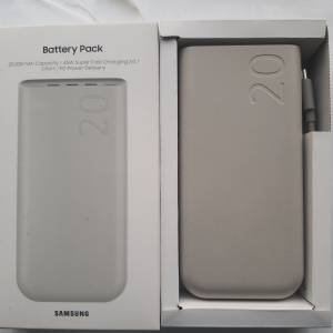 全新Samsung 三星 USB-C Powerbank 20000mAh 雙向閃電快充行動電源 [EB-P4520]