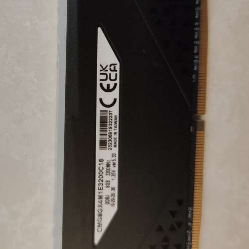 Vengeance RGB RS DDR4 3200MHz 8GB