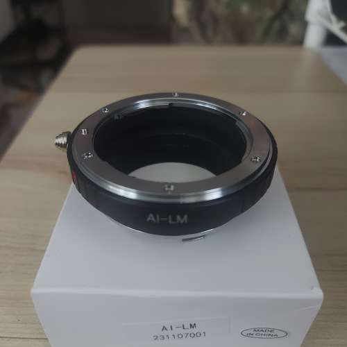Nikon lens to Leica M body adapter