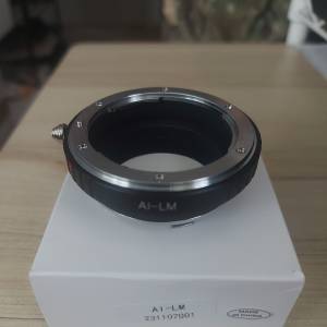 Nikon lens to Leica M body adapter