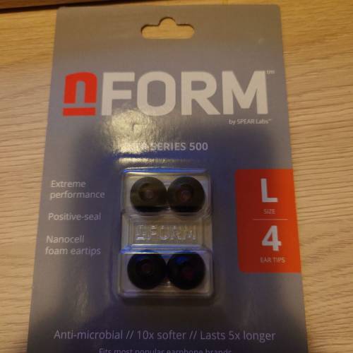 Acoustune AEX50 & Spear Labs nform 耳膠耳棉
