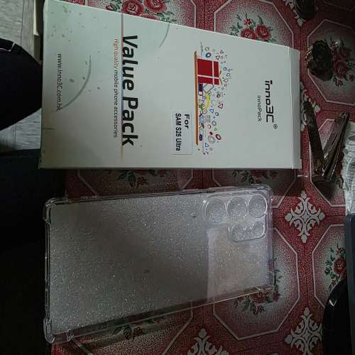 itfit充電器加S25 ultra 副廠透明膠套