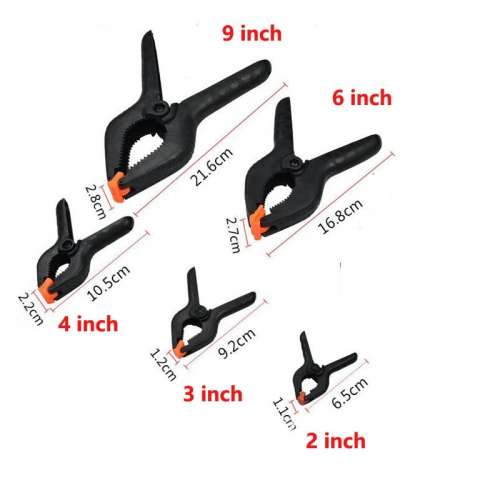 Clip Clamp For Background Backdrop Stand Photo 4 inch 英寸背景夾