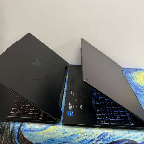 (ASUS TUF系列電競機)ASUS i7 CPU/8,16,32GB Ram/512GB SSD,1TB SSD/RTX3050,3060獨...