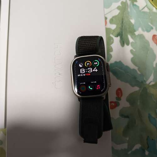 Apple Watch Ultra 2 ( 轉會成套IOS出)，多年會員信心之選