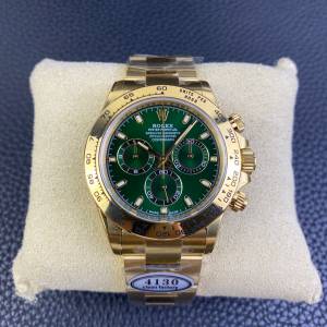 Rolex 勞力士 daytona m116508-0013 綠盤 40mm 計時