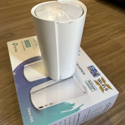 3隻全新 TP-Link X95 WiFi6 mesh router AX7800 Tri-band *CNN 3 *隻 （一隻冇火牛）