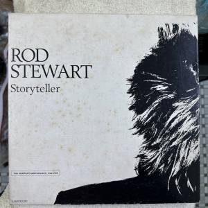 Rod Stewart Storyteller 4 cassette set with The Complete Anthology:1964-1990