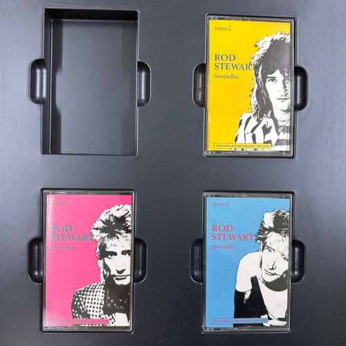 Rod Stewart Storyteller 4 cassette set with The Complete Anthology:1964-1990