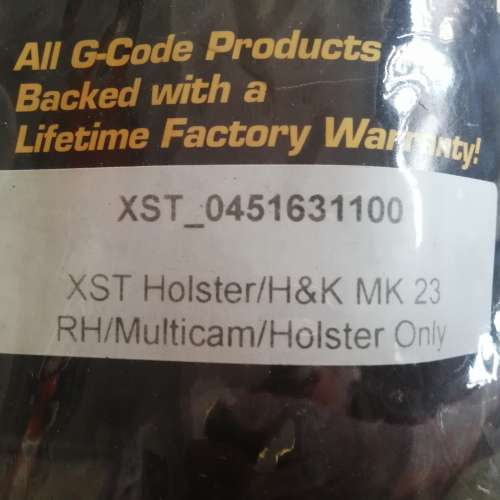 G code holster XST/HK MK 23