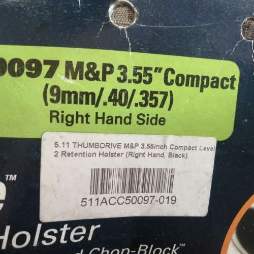 511 M&P holster right hand