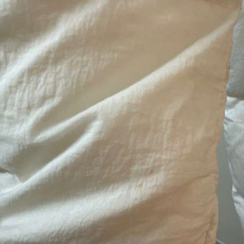 新淨全正常 白色 中碼羽絨 M size down jacket white