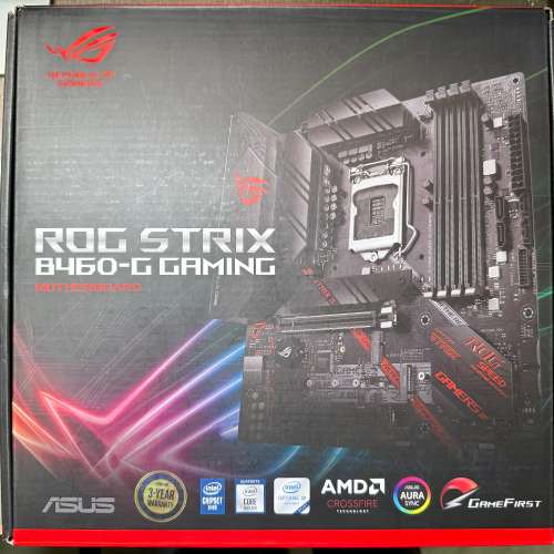 ASUS ROG STRIX B460-G GAMING MATX板