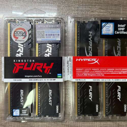 Kingston Fury Beast DDR4 3200 CL16 (8GB x 4) 32GB RAM