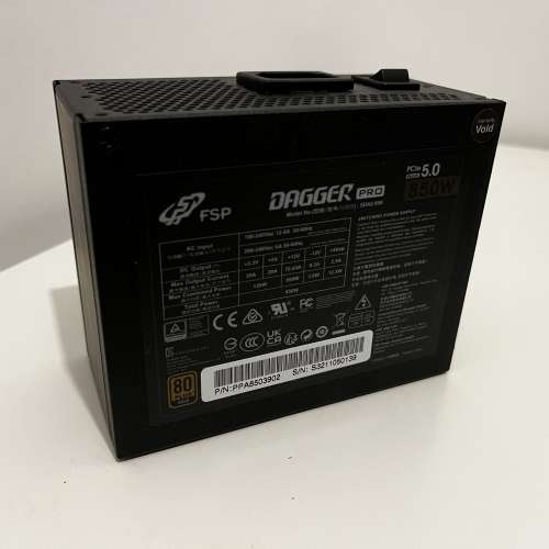 FSP Dagger Pro SFX 850w 火牛 ATX3.0 80plus Gold 黑色