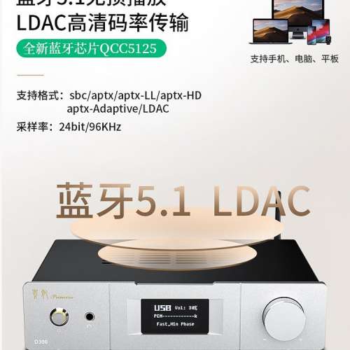 D300 ESS9038Pro 解碼耳放