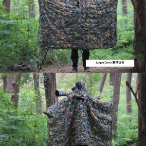 ROLANPRO Cloak Dress Hunting Cothes 仿生迷彩輕便偽裝斗篷