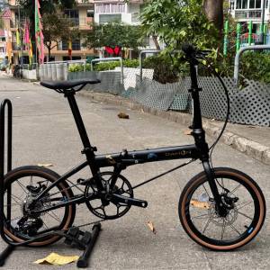 特價$3380 完美者不合！得1架！快者得！DAHON K3 PLUS 349 9波折疊車-KAA693-16"-黑...