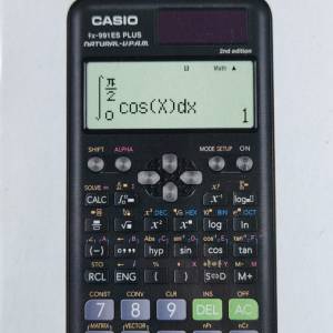 Casio fx-991ES PLUS 2nd edition calculator 計算機 計數機
