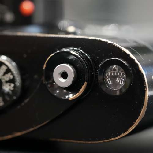 [Meteor HK Selection] Glossy Black Paint Soft button (made by Brass) 黃銅製黑...