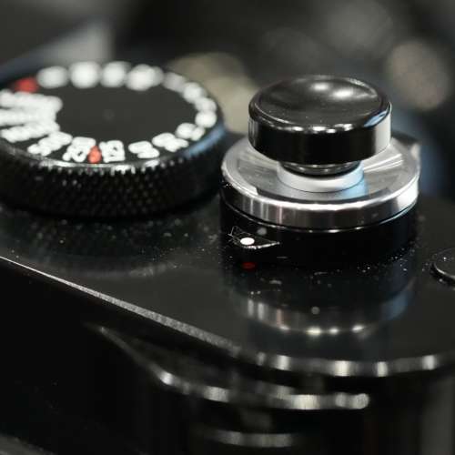 [Meteor HK Selection] Glossy Black Paint Soft button (made by Brass) 黃銅製黑...