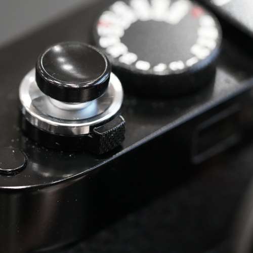 [Meteor HK Selection] Glossy Black Paint Soft button (made by Brass) 黃銅製黑...