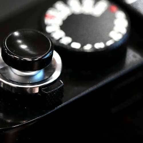 [Meteor HK Selection] Glossy Black Paint Soft button (made by Brass) 黃銅製黑...