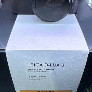 最新型號 99% Leica D-Lux 8 dlux8 d lux 8 camera