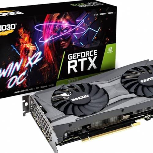 Inno3D GeForce RTX 3070 換 4060 短卡 itx