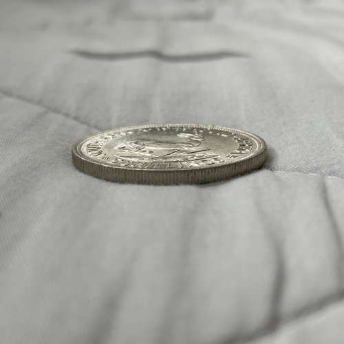 南非 1949 年發行 5 先令銀幣