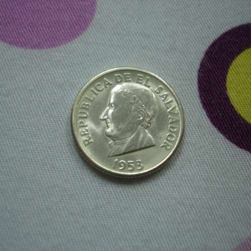 薩爾瓦多 1953 年發行 50 分銀幣