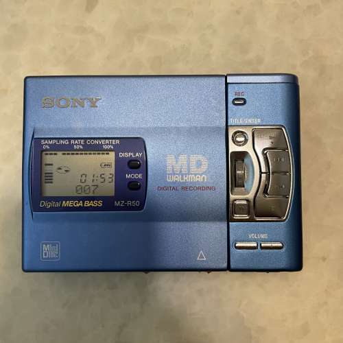 sony mz-r50 md player md 機 全正常