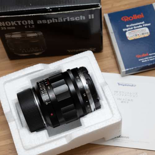Voigtlander VM 35mm f1.2 Version II 二代 Leica mount M10 M240 M11 sony nikon