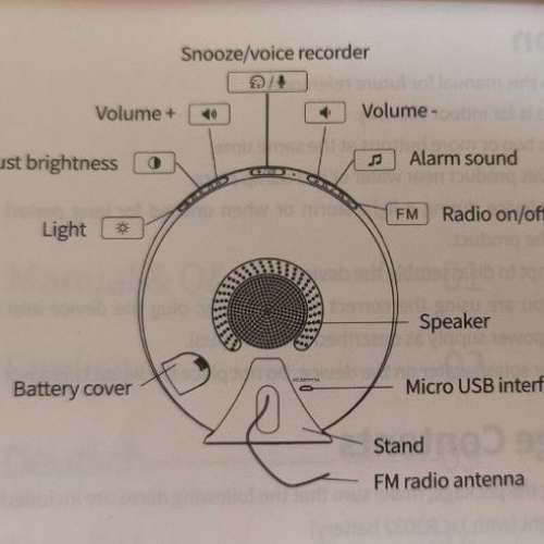 全新 時鐘 鬧鐘 枱鐘 座枱鐘 電子鐘 收音機 Alarm Clock
