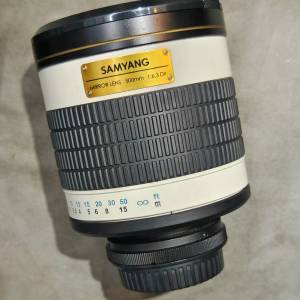 samyang 500/6.3 反射鏡 波波鏡 500mm 三陽 折反鏡 500 for Canon 佳能 EF