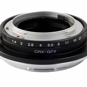 Contarex (CRX-Mount) SLR Lens To Fujifilm G-Mount GFX Mirrorless Digital Camera