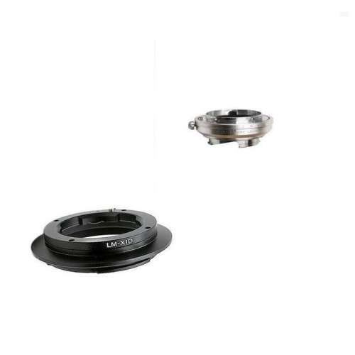 Double Adapter, Contarex (CRX) Mount SLR Lens and Leica M To Hasselblad XCD