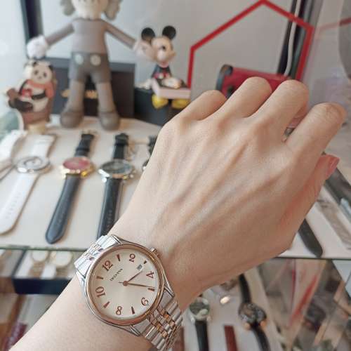 💯議價請移玉步#no bargain ⚡Vintage ⌚Delvina #QZ已更換新電池#Stainless  stee...