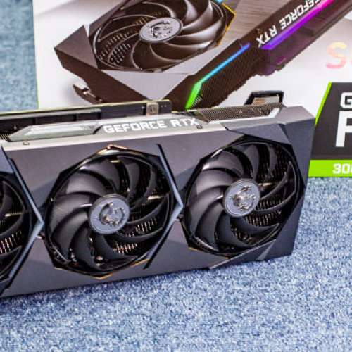 MSI GeForce RTX 3080 Ti SUPRIM X 12G 保養 4月到期