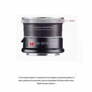LAINA Double Adapter Pentacon Six And CANON EOS To Hasselblad XCD 組合接環