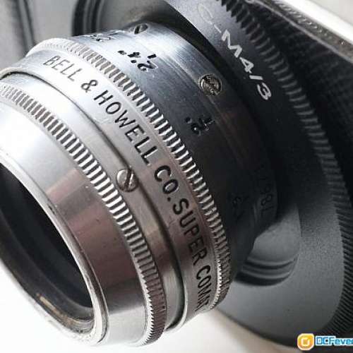 Bell and Howell Super Comat 1in (25mm) f1.9 (C接囗 ) 美國電影鏡 M  4/3專用
