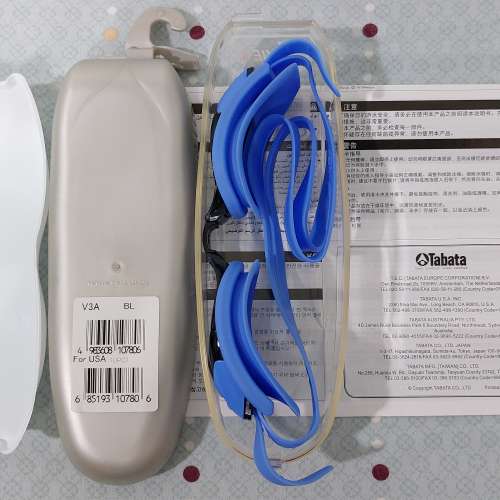 100% 全新 VIEW V3A 藍色泳鏡